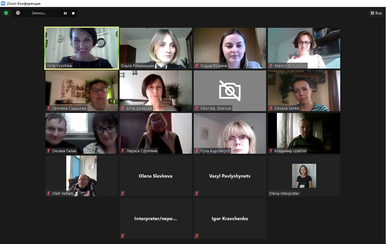 Загальне фото установча зустріч надавачів послуг в молочному секторі