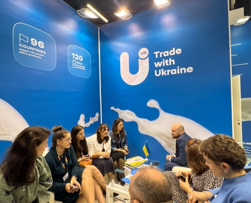 Національні стенди органічного та молочного секторів України на ANUGA 2023